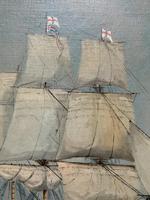 Original Seascape Oil Painting of 18th Century HMS Victory Docked White Cliffs Of Dover (6 of 11) Original Seascape Oil Painting of 18th Century HMS Victory Docked White Cliffs Of Dover (6 of 11)
