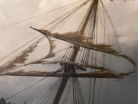 Huge 19th Century Seascape Oil Painting Sinking Ship Signalling Rescuers by Henry E Tozer (24 of 58) Huge 19th Century Seascape Oil Painting Sinking Ship Signalling Rescuers by Henry E Tozer (24 of 58)
