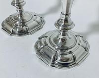 Pair of Antique Georgian 18th Century Solid Sterling Silver Candlesticks (4 of 23) Pair of Antique Georgian 18th Century Solid Sterling Silver Candlesticks (4 of 23)
