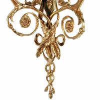 Set of Four Gilt Brass Wall Lights (8 of 8) Set of Four Gilt Brass Wall Lights (8 of 8)