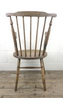 Early 20th Century Antique Beech Penny Seat Armchair (6 of 10) Early 20th Century Antique Beech Penny Seat Armchair (6 of 10)