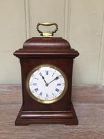 Small Mahogany 18th Century Style Bracket Clock (5 of 11) Small Mahogany 18th Century Style Bracket Clock (5 of 11)