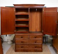 Wardrobe Compactum Linen Press Flame Mahogany (4 of 13) Wardrobe Compactum Linen Press Flame Mahogany (4 of 13)