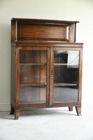 Antique 19th Century Mahogany Glazed Cabinet