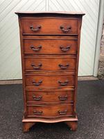 Antique Slim Serpentine Chest Draws (2 of 7) Antique Slim Serpentine Chest Draws (2 of 7)