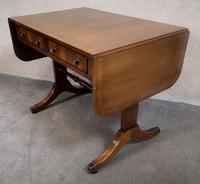 Regency Style Inlaid Mahogany Sofa Table by Thomas Glenister High Wycombe, Bucki (5 of 9) Regency Style Inlaid Mahogany Sofa Table by Thomas Glenister High Wycombe, Bucki (5 of 9)