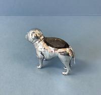 Antique Silver Bulldog Pin Cushion (2 of 4) Antique Silver Bulldog Pin Cushion (2 of 4)