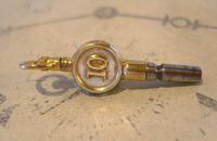 Antique Pocket Watch Chain Fob 1890s Victorian Brass & Steel Swivel Key Size 10 (7 of 9) Antique Pocket Watch Chain Fob 1890s Victorian Brass & Steel Swivel Key Size 10 (7 of 9)