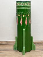 Original Art Nouveau Eichwald Pottery Green Glazed Rocket Flower Vase (3 of 23) Original Art Nouveau Eichwald Pottery Green Glazed Rocket Flower Vase (3 of 23)