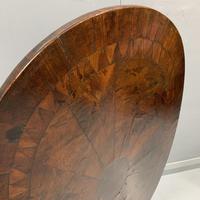 18th Century Segmented Oval Yew Wood Wine Table (4 of 7) 18th Century Segmented Oval Yew Wood Wine Table (4 of 7)