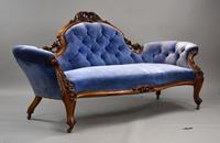 Victorian Walnut Double Ended Sofa (1 of 13)