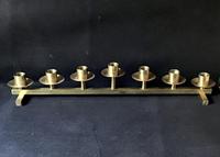 Art Deco Church Altar 7 Branch Brass Candelabra (4 of 5) Art Deco Church Altar 7 Branch Brass Candelabra (4 of 5)