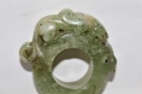 Well Carved Chinese Hard Stone Archers Ring (3 of 6) Well Carved Chinese Hard Stone Archers Ring (3 of 6)