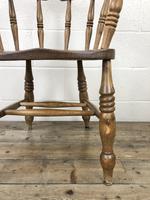 Antique Beech Spindle Back Smoker's Bow Chair (2 of 8) Antique Beech Spindle Back Smoker's Bow Chair (2 of 8)