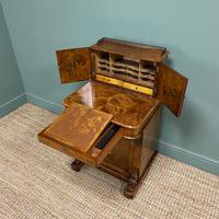 Spectacular Quality Victorian Figured Walnut Antique Davenport (7 of 9) Spectacular Quality Victorian Figured Walnut Antique Davenport (7 of 9)