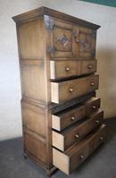 Carved Oak Millinery Cupboard / Tallboy / Press (10 of 11) Carved Oak Millinery Cupboard / Tallboy / Press (10 of 11)