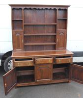 1920's Large Oak Dresser with display rack (4 of 5) 1920's Large Oak Dresser with display rack (4 of 5)