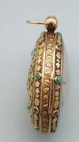 Rare 18th Century French 18k Gold Turquoise & Ruby Pocket Watch (4 of 10) Rare 18th Century French 18k Gold Turquoise & Ruby Pocket Watch (4 of 10)