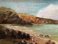 Original Antique 19th Century British Coastal Seascape Oil on Board Painting (7 of 10) Original Antique 19th Century British Coastal Seascape Oil on Board Painting (7 of 10)