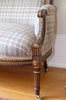 19th Century French Carved Walnut & Gilt Salon Settee (10 of 17) 19th Century French Carved Walnut & Gilt Salon Settee (10 of 17)
