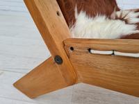Scandinavian armchair, adjustable back, cowhide, 70s (3 of 20) Scandinavian armchair, adjustable back, cowhide, 70s (3 of 20)