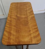 Elegant Victorian Arts & Crafts Birch and Mahogany Side Table (7 of 8) Elegant Victorian Arts & Crafts Birch and Mahogany Side Table (7 of 8)