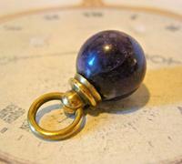 Victorian Pocket Watch Chain Fob 1890s Antique Large Brass & Amethyst Ball Fob (3 of 8) Victorian Pocket Watch Chain Fob 1890s Antique Large Brass & Amethyst Ball Fob (3 of 8)