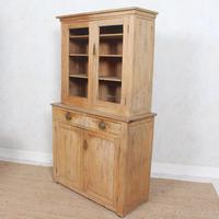 Arts & Crafts Pine Glazed Bookcase School Display Cabinet Dresser (9 of 12) Arts & Crafts Pine Glazed Bookcase School Display Cabinet Dresser (9 of 12)