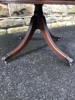 Quality Mahogany & Leather Drum Coffee Table (6 of 8) Quality Mahogany & Leather Drum Coffee Table (6 of 8)
