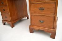 Antique Victorian Walnut Pedestal Desk (5 of 11) Antique Victorian Walnut Pedestal Desk (5 of 11)