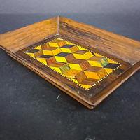 Small Parquetry Inlaid Tray (3 of 5) Small Parquetry Inlaid Tray (3 of 5)