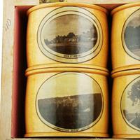 Set of Mauchline Ware Napkin Rings (3 of 8) Set of Mauchline Ware Napkin Rings (3 of 8)