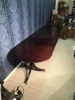 Mahogany Triple Pedestal Dining Table (3 of 10) Mahogany Triple Pedestal Dining Table (3 of 10)