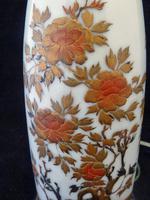 Excellent Japanese Meiji Period Lacquer on Porcelain Vase- Converted to a Lamp (3 of 7) Excellent Japanese Meiji Period Lacquer on Porcelain Vase- Converted to a Lamp (3 of 7)