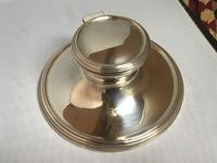Large Solid Silver Capstan Inkwell (6 of 6) Large Solid Silver Capstan Inkwell (6 of 6)