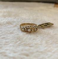 18ct. Yellow Gold Opal & Diamond 5 Stone Ring.1919 (6 of 6) 18ct. Yellow Gold Opal & Diamond 5 Stone Ring.1919 (6 of 6)