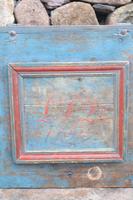 Swedish 'folk art' original blue paint box from hälsingland region, 1847. (18 of 26) Swedish 'folk art' original blue paint box from hälsingland region, 1847. (18 of 26)