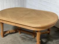 Huge Bleached Oak French Extending Dining Table (13 of 24) Huge Bleached Oak French Extending Dining Table (13 of 24)