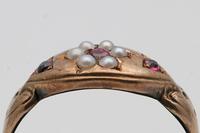 Victorian Gold, Ruby & Pearl Chester Ring (2 of 3) Victorian Gold, Ruby & Pearl Chester Ring (2 of 3)