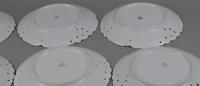 Nymphenburg Porcelain Hand Painted Plates - Set of 6 (4 of 5) Nymphenburg Porcelain Hand Painted Plates - Set of 6 (4 of 5)