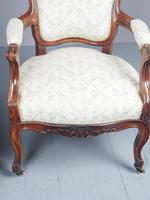 Antique Pair of French Rosewood Armchairs (17 of 19) Antique Pair of French Rosewood Armchairs (17 of 19)