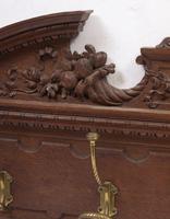 Victorian Oak Wall Hanging Coat Rack (3 of 3) Victorian Oak Wall Hanging Coat Rack (3 of 3)