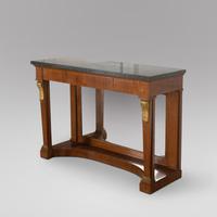 A Granite Topped Console Table (2 of 4) A Granite Topped Console Table (2 of 4)