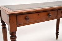 Antique Victorian Mahogany Leather Top Writing Table / Desk (5 of 9) Antique Victorian Mahogany Leather Top Writing Table / Desk (5 of 9)