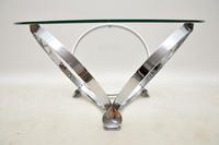 1970’s Chrome & Glass Coffee Table by Knut Hesterberg (2 of 8) 1970’s Chrome & Glass Coffee Table by Knut Hesterberg (2 of 8)