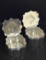Pair of Mid 19th Century Silver Plated Tea Caddies (6 of 10) Pair of Mid 19th Century Silver Plated Tea Caddies (6 of 10)