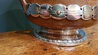 Large Antique Oak Carved Silvered Loving Cup (5 of 8) Large Antique Oak Carved Silvered Loving Cup (5 of 8)