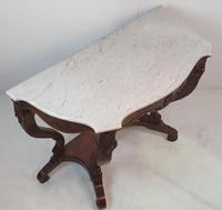 Pair of 19th Century Marble Topped Walnut Console Tables (3 of 9) Pair of 19th Century Marble Topped Walnut Console Tables (3 of 9)
