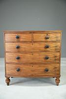 Antique Mahogany Bow Front Chest of Drawers (4 of 9) Antique Mahogany Bow Front Chest of Drawers (4 of 9)
