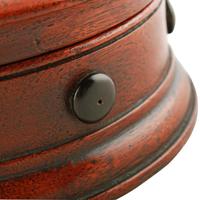Circular Mahogany Bobbin Caddy (7 of 8) Circular Mahogany Bobbin Caddy (7 of 8)